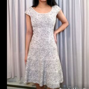 Maje Cream Floral Dress